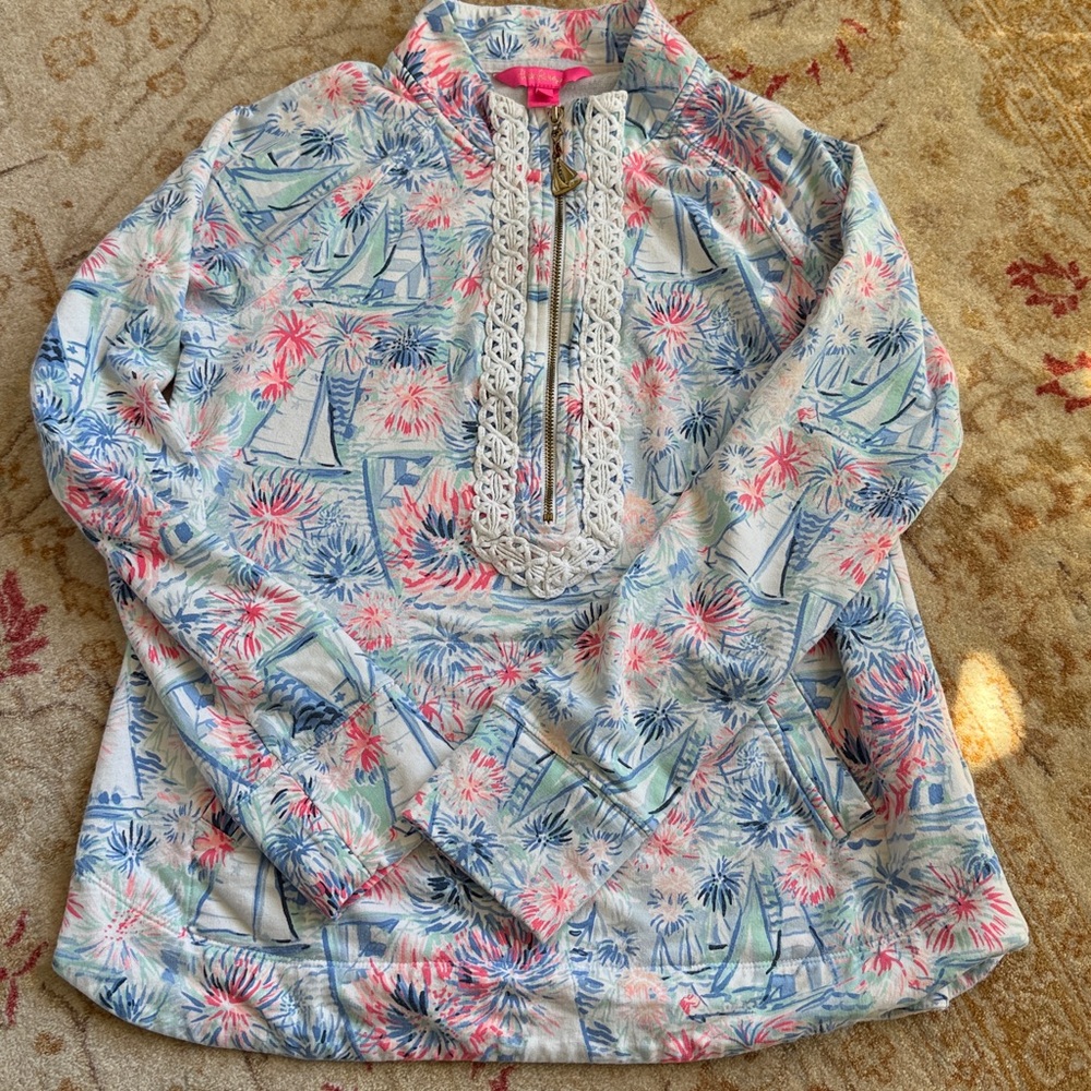 Lilly Pulitzer Sea to Shining Sea print popover
